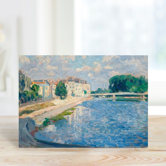 La Marne à Lagny | Henri Lebasque Card (Creator Uploaded)