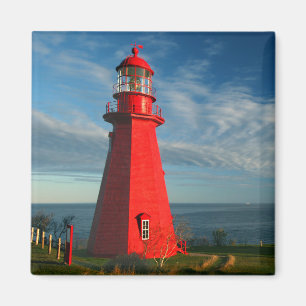 La Martre Lighthouse   Matane On The Gaspe Magnet