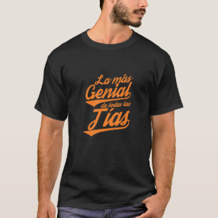 La Más Genial De Todas Las Tías Nostalgic Retro De T-Shirt