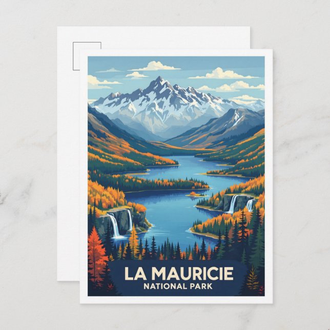 La Mauricie National Park Quebec Canada Travel Postcard (Front/Back)