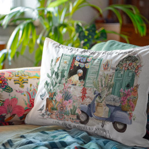 La Mejor Abuela del Mundo   Personalised Decorative Cushion