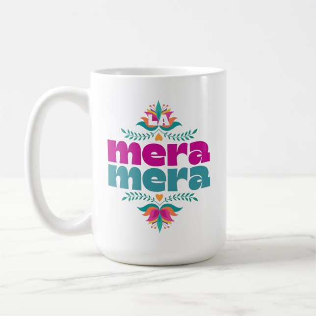 La Mera Mera, Spanish Coffee Mug (Left)