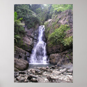 La Mina Falls Poster