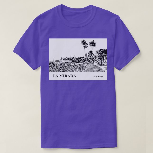 La Mirada California TShirt 2 (Design Front)