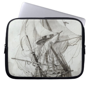 La Montagne, c.1794 (w/c pen & ink) Laptop Sleeve
