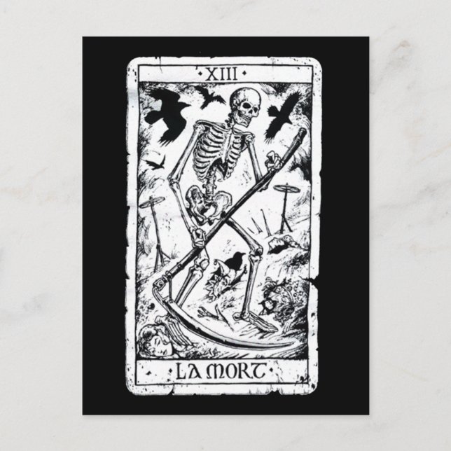 La Mort Tarot Card (Front)