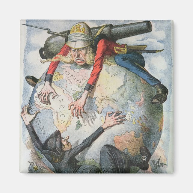 La Mosca Roja Magnet (Front)