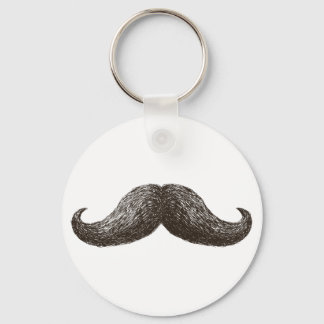 La Moustache (Light) Key Ring