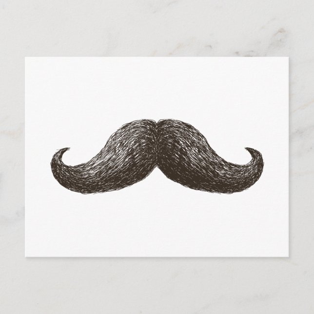 La Moustache Postcard (Front)