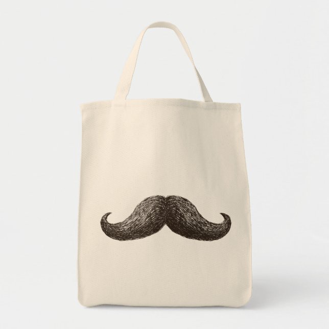 La Moustache Tote Bag (Front)