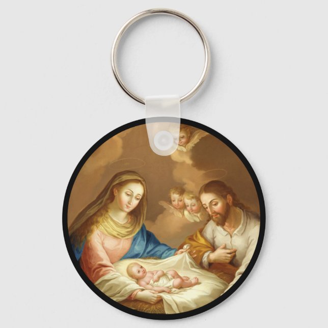 La Natividad Key Ring (Front)