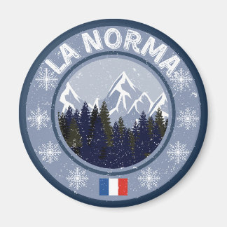 La Norma Station de Ski Magnet