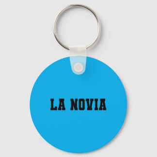 La Novia Bride Matching Novio Groom Bachelorette Key Ring