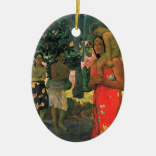 La Orana Maria - Paul Gauguin Ceramic Tree Decoration