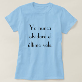 La Oreja De Van Gogh El Ultimo Vals T-Shirt