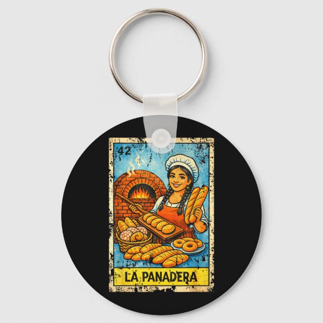 La Panadera Cinco De Mayo Key Ring (Front)