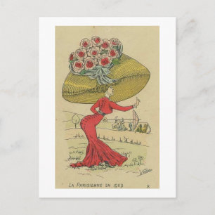 La Parisienne Postcard