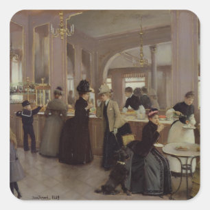 La Patisserie Gloppe Square Sticker