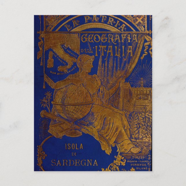 La Patria Sardinia Postcard (Front)
