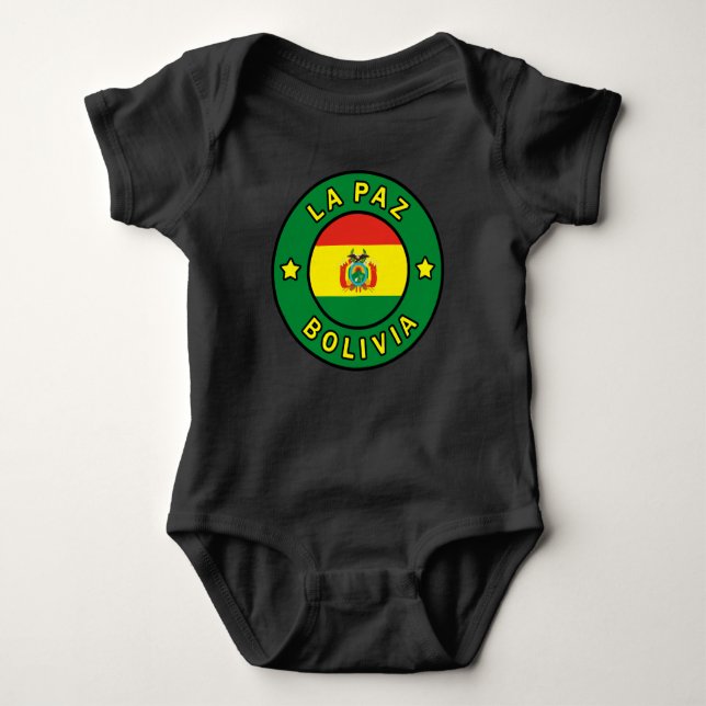 La Paz Bolivia Baby Bodysuit (Front)