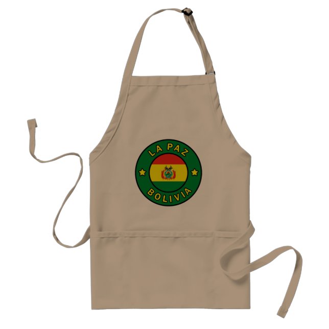 La Paz Bolivia Standard Apron (Front)