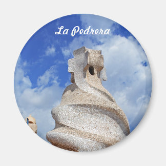 La Pedrera chimneys Magnet