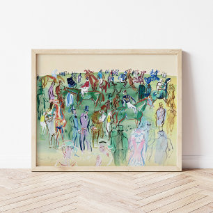 La Pelouse Raoul Dufy Poster