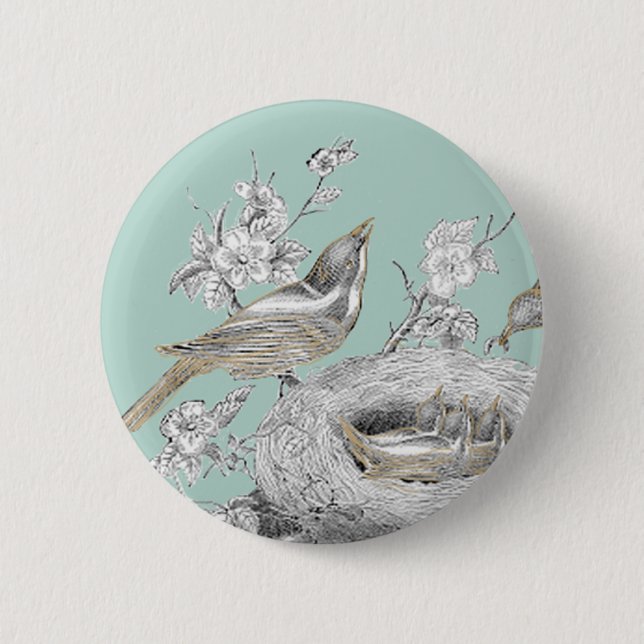 La petite famille 6 cm round badge (Front)