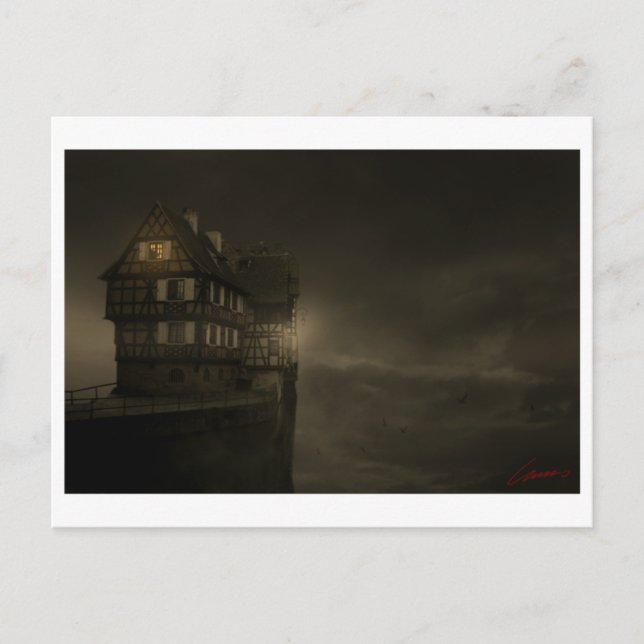 La petite France Post Card Darken (Front)