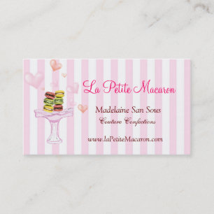 La Petite Macaron Business Card