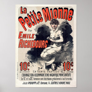 La Petite Mionne Vintage French Advertising Poster