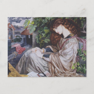 La Pia de Tolomei - Dante Gabriel Rossetti Postcard