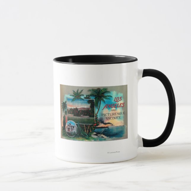 LA & Picturesque Vicinity Mug (Right)