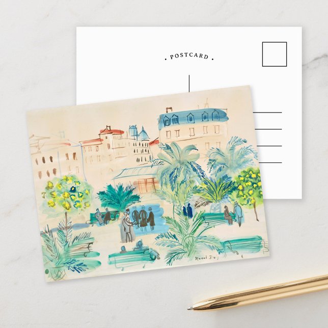 La Place Arago | Raoul Dufy Postcard (Creator Uploaded)