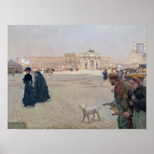 La Place du Carrousel, Paris Poster (Front)