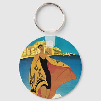 La Plage de Calvi, Corse Key Ring