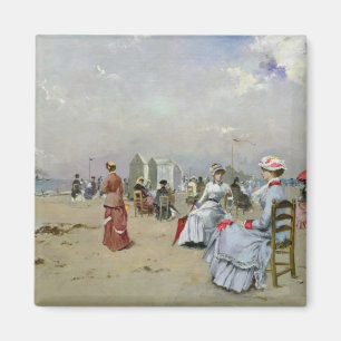La Plage de Trouville Magnet
