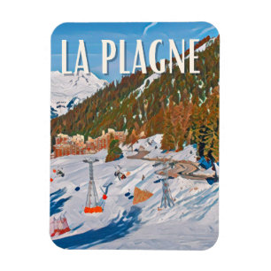 La Plagne Station de ski Magnet