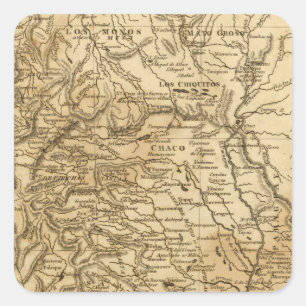 La Plata Square Sticker