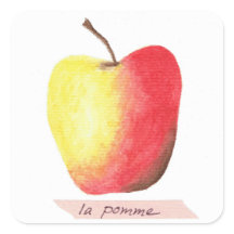 La pomme / The apple French learning