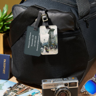 La Porte de San Denis Luggage Tag