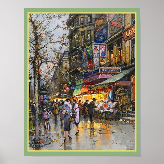 La Porte Saint-Martin Paris  Poster (Front)