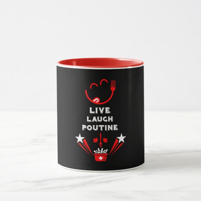 La Poutine Canadian Food Festival Mug (Center)