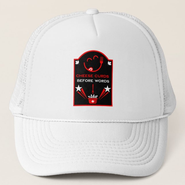 La Poutine Canadian Food Festival Trucker Hat (Front)