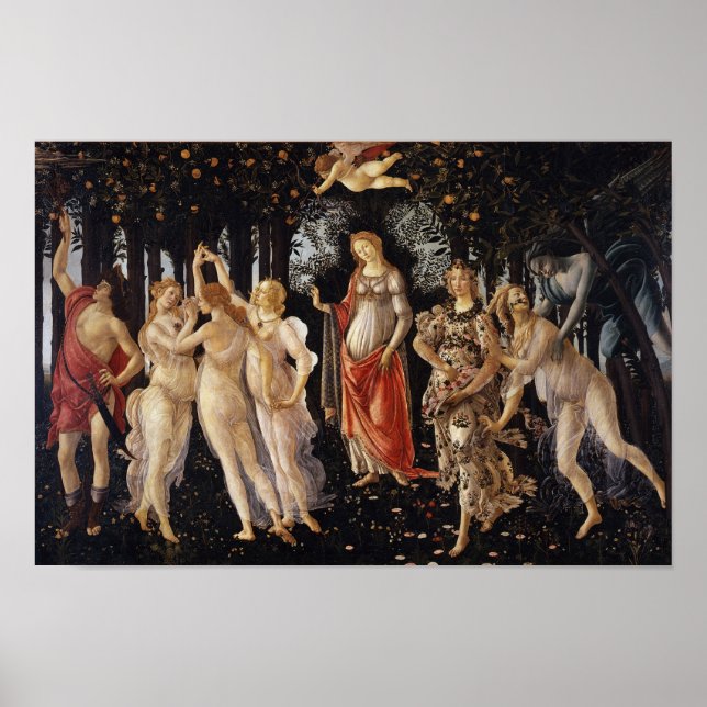 La Primavera by Botticelli - Poster (Front)