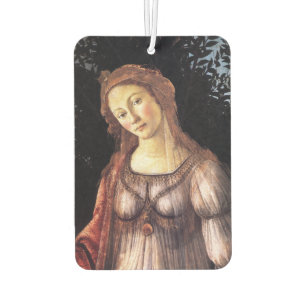 La Primavera in detail by Sandro Botticelli Car Air Freshener
