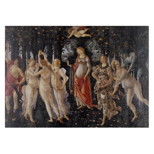 La Primavera (Spring) by Sandro Botticelli Cutting Board (Front)