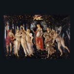 La Primavera (Spring) by Sandro Botticelli Poster<br><div class="desc">La Primavera (Spring) by Sandro Botticelli, tempera painting on wood panel c. 1482, is a monumental depiction of a procession of ancient classical gods heralding the return of Spring, a subject that symbolises the time of renewal of the Renaissance. In the centre of the painting are the goddesses Venus and...</div>