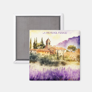 La Provence France Painting Magnet