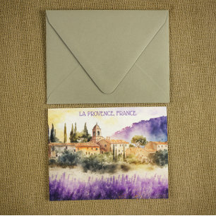 La Provence France Painting Postcard